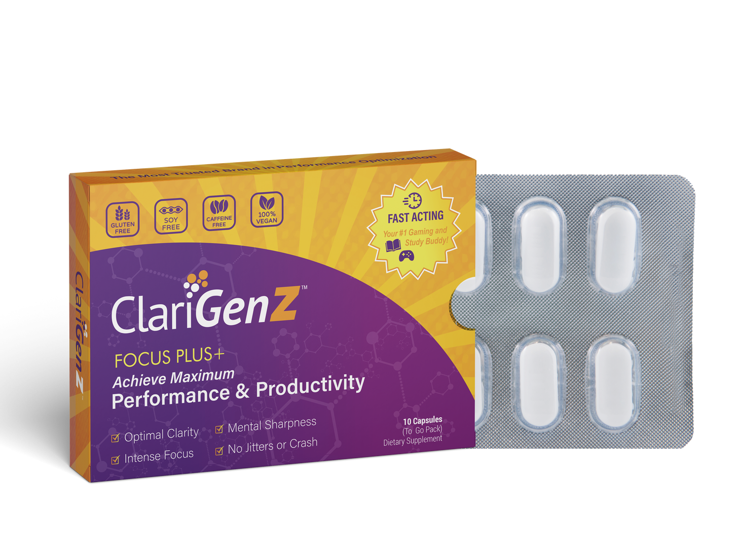 Focus Plus+ 10 Capsule Supply
